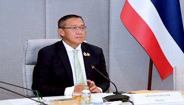 นายชยธรรม์ พรหมศร ปลัดกระทรวงคมนาคม ประชุมคณะกรรมการค้นหา