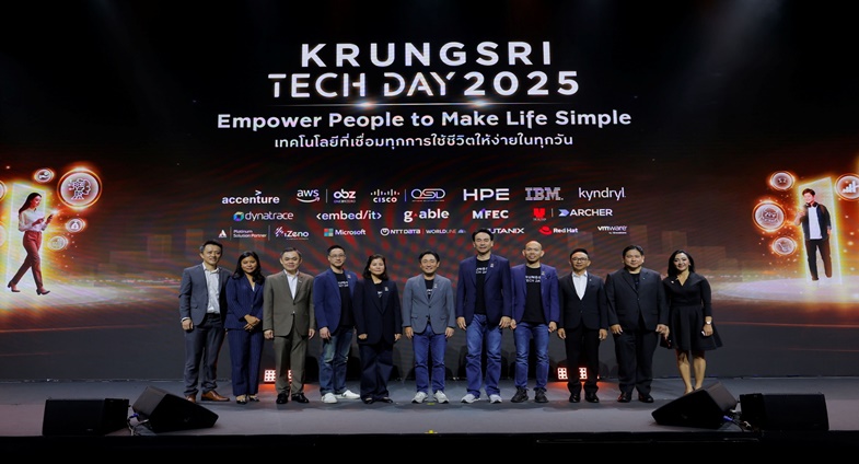 กรุงศรี มุ่งขับเคลื่อนอนาคตด้วยเทคโนโลยีที่เข้าถึงผู้คน เชื่อมชีวิตและธุรกิจสู่การเติบโตที่ยั่งยืน
