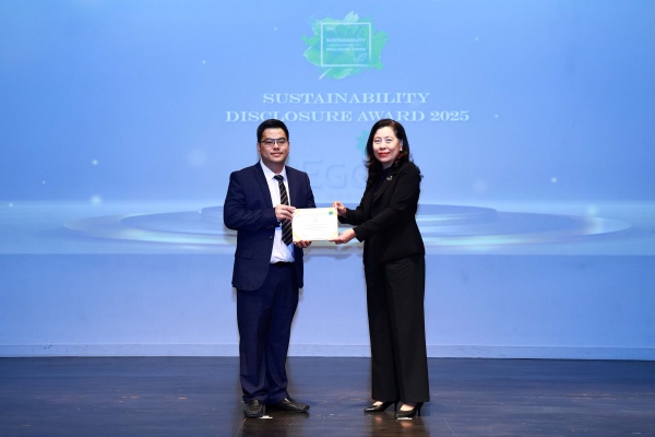 EGCO Group คว้ารางวัลเกียรติคุณสูงสุด “Sustainability Disclosure Award” 7 ปีต่อเนื่อง