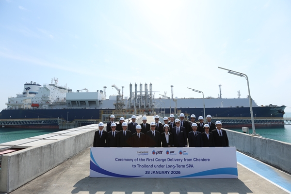PTT Welcomes Inaugural LNG Cargo from U.S. under Long-Term SPA to Fortify Thailand’s Energy Security 