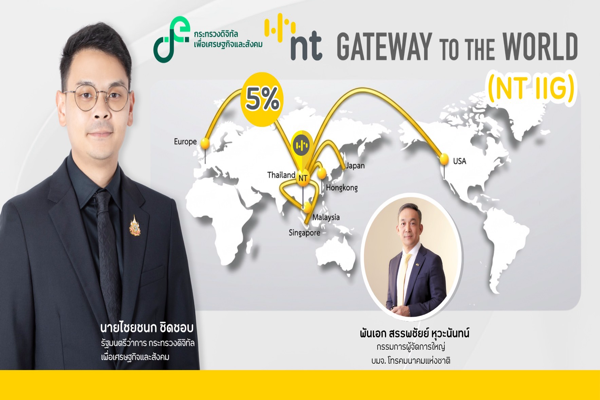 DE สั่งเข้ม เฝ้าระวังสถานการณ์เคเบิลใต้น้ำตะวันออกกลาง 24 ชม. ย้ำเน็ตไทยต้องไม่สะดุด