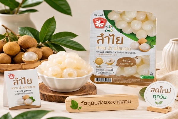 เซเว่นฯ หนุนชาวสวนลำไย 3 จังหวัดภาคเหนือ รับซื้อกว่า 830 ตันต่อปี ดันลำไยอีดอพวงสดสู่ผู้บริโภค พร้อมร่วมมือ SME ต่อยอดแปรรูปสินค้าพร้อมทานสุดฮิต